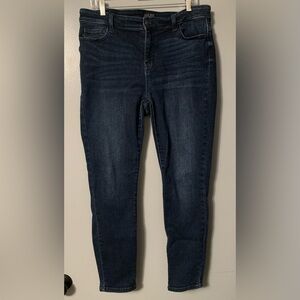 Judy Blue Dark Indigo Ankle Jeans